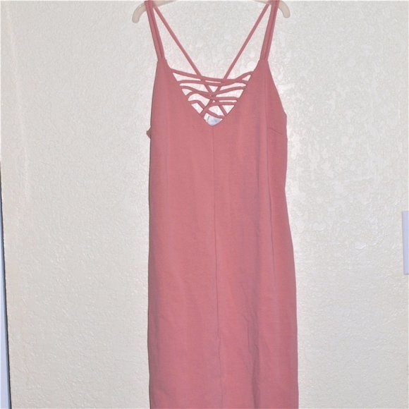 Wild Daisy Pink Mini Dress Size Large - Picture 7 of 7